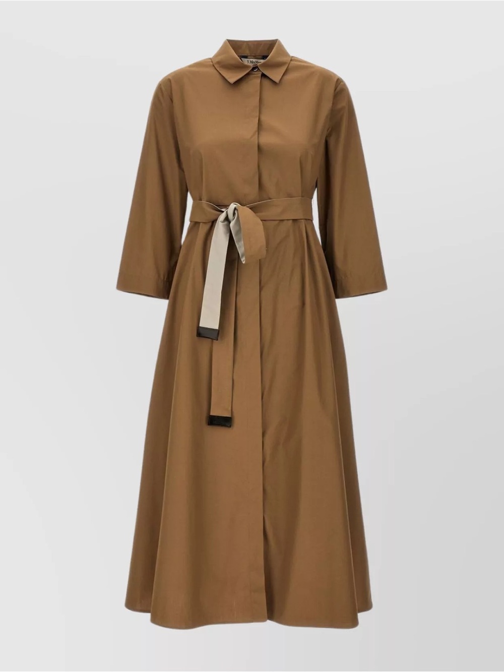 'S MAX MARA Olimpia cotton midi shirt dress